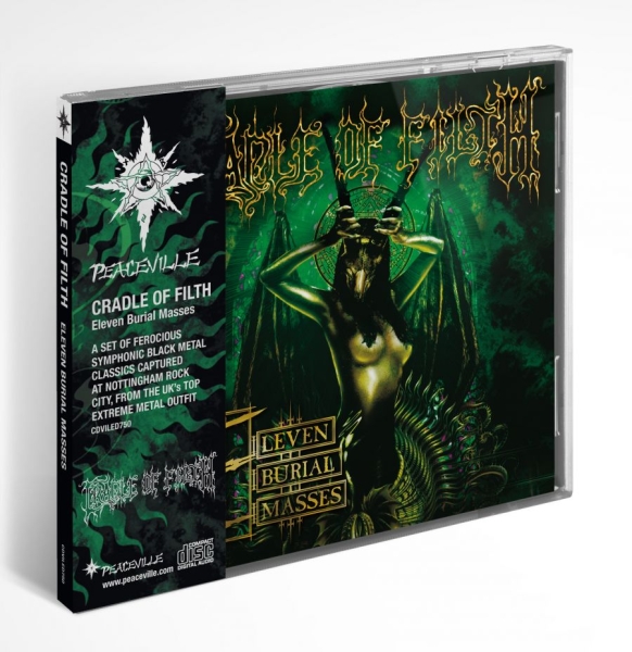 Cradle Of Filth - Eleven Burial Masses i gruppen CD / Toppselgere hos Bengans Skivbutik AB (3227569)