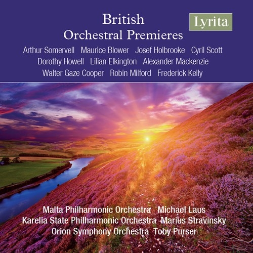 Various - British Orchestral Premieres (4 Cd) i gruppen CD / Toppselgere hos Bengans Skivbutik AB (3231074)