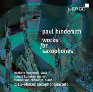 Hindemith Paul - Works For Saxophones i gruppen CD hos Bengans Skivbutik AB (3236772)