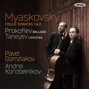 Myaskovsky Nikolay - Cello Sonatas Nos. 1 & 2 i gruppen CD hos Bengans Skivbutik AB (3249483)