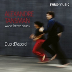 Tansman Alexandre - Works For Two Pianos i gruppen CD hos Bengans Skivbutik AB (3261717)