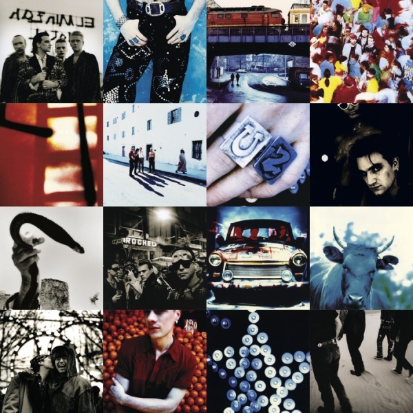 U2 - Achtung Baby (2Lp Re-M 2017) i gruppen VINYL / Toppselgere hos Bengans Skivbutik AB (3266014)