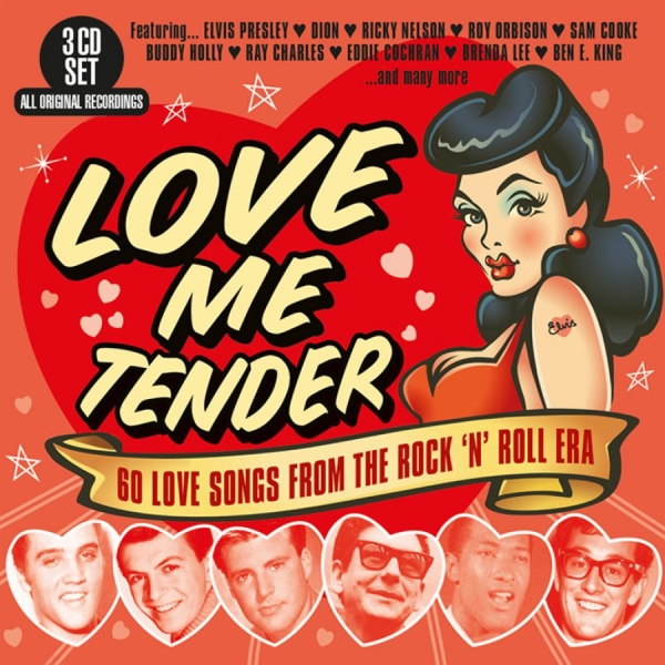 Various Artists - Love Me Tender - 60 Love Songs From i gruppen CD / Toppselgere hos Bengans Skivbutik AB (3266656)