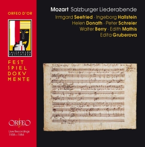 Mozart W A - Lieder i gruppen CD hos Bengans Skivbutik AB (3267018)