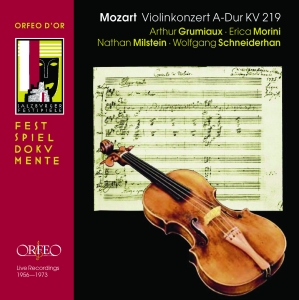 Mozart W A - Violin Concerto No. 5 i gruppen CD hos Bengans Skivbutik AB (3267020)