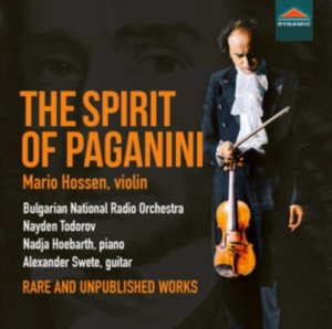 Paganini Niccolo - The Spirit Of Paganini i gruppen CD hos Bengans Skivbutik AB (3274380)