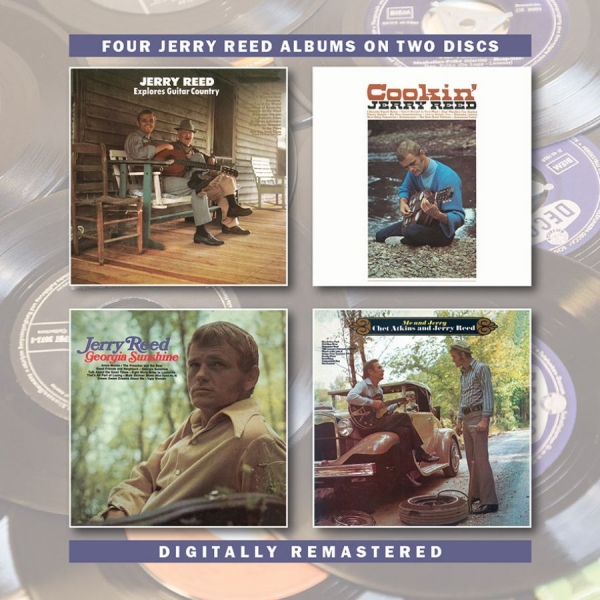 Jerry Reed - Explores Guitar Country/Cookin' + 2 i gruppen CD / Pop hos Bengans Skivbutik AB (3278174)