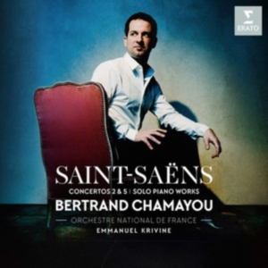 Bertrand Chamayou - Saint-Saëns: Concertos & Piano i gruppen CD hos Bengans Skivbutik AB (3302010)