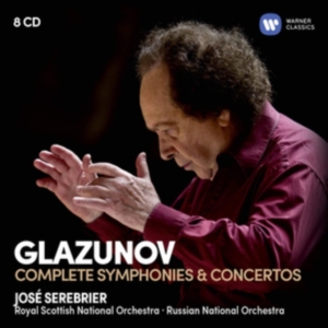 JOSÉ SEREBRIER - GLAZUNOV: COMPLETE SYMPHONIES i gruppen CD hos Bengans Skivbutik AB (3302016)