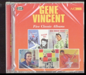 Vincent Gene - Five Classic Albums i gruppen CD hos Bengans Skivbutik AB (3309831)