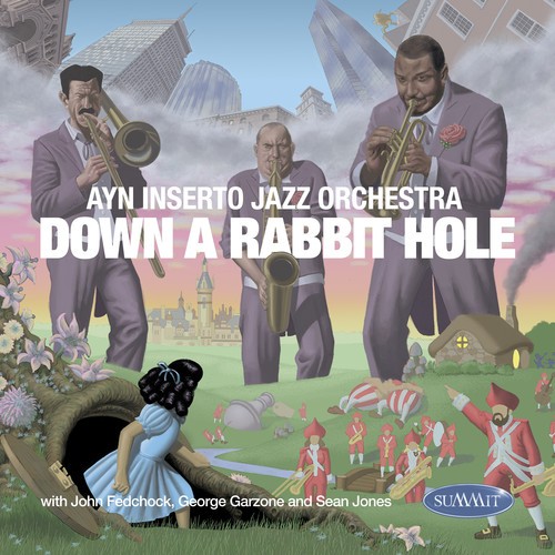 Ayn Inserto Jazz Orchestra - Down A Rabbit Hole i gruppen CD / Jazz/Blues hos Bengans Skivbutik AB (3310843)
