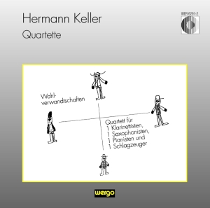Keller Hermann - Quartette i gruppen CD hos Bengans Skivbutik AB (3312467)