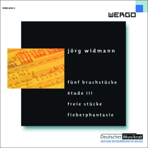 Widmann Jörg - Fünf Bruchstücke Etude Iii Freie i gruppen CD hos Bengans Skivbutik AB (3314224)