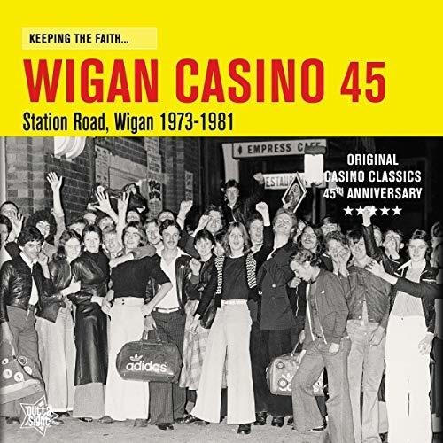 Blandade Artister - Keeping The Faith...Wigan Casino 45 i gruppen VINYL / Toppselgere hos Bengans Skivbutik AB (3323784)