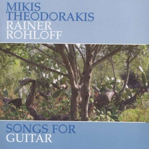 Theodorakis Mikis - Songs For Guitar i gruppen CD hos Bengans Skivbutik AB (3332994)