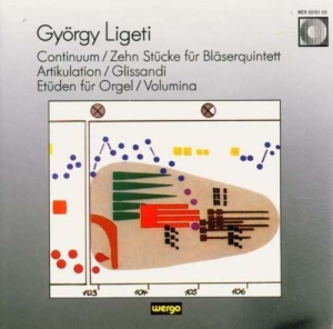Ligeti György - Continuum 10 Stücke Für Bläserquin i gruppen CD hos Bengans Skivbutik AB (3335742)