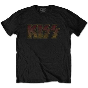 KISS - Men's Tee: Vintage Classic Logo i gruppen Merchandise hos Bengans Skivbutik AB (3351521r)