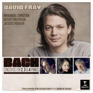 David Fray - Bach: Concertos For 2, 3 And 4 i gruppen CD hos Bengans Skivbutik AB (3460677)