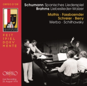 Brahms Johannes Schumann Robert - Lieder i gruppen CD hos Bengans Skivbutik AB (3465022)