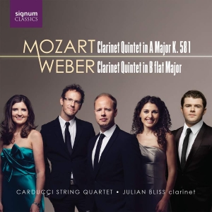 Mozart W A Weber Carl Maria - Clarinet Quintets i gruppen CD hos Bengans Skivbutik AB (3469550)