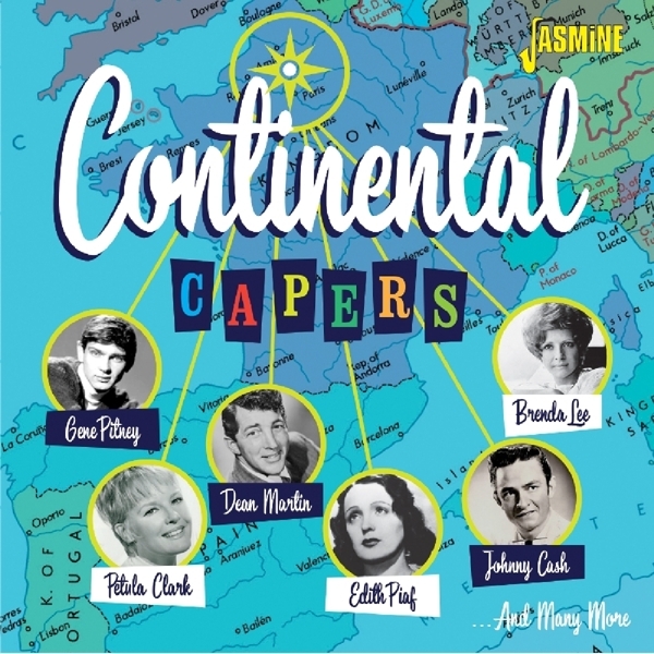 Various - Continental Capers i gruppen CD / Pop hos Bengans Skivbutik AB (3469914)