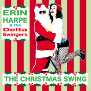 Harpe Erin & The Delta Swingers - Christmas Swing i gruppen CD hos Bengans Skivbutik AB (3473050)