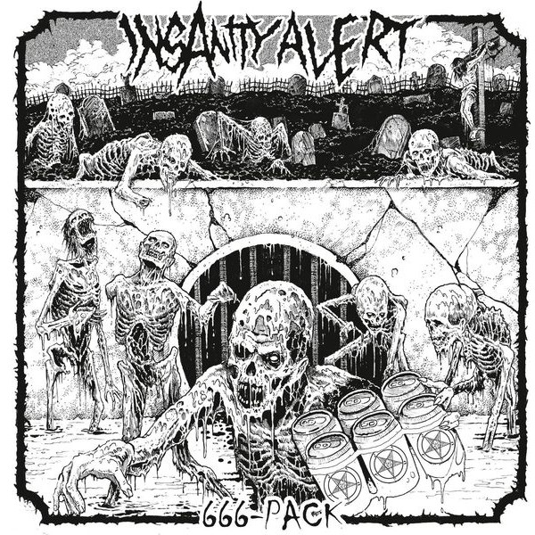 Insanity Alert - 666-Pack i gruppen CD / Metal/ Heavy metal hos Bengans Skivbutik AB (3485952)