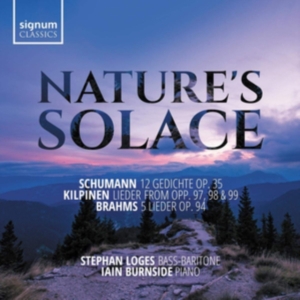 Schumann Robert Kilpinen Yrjö B - Nature's Solace: Lieder By Schumann i gruppen CD hos Bengans Skivbutik AB (3488370)