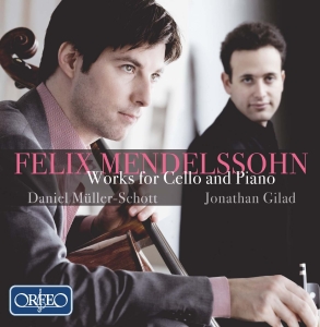 Mendelssohn Felix - Works For Cello & Piano i gruppen CD hos Bengans Skivbutik AB (3489898)