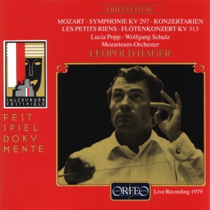 Mozart W A - Symphony No. 31 / Flute Concerto No i gruppen CD hos Bengans Skivbutik AB (3489924)
