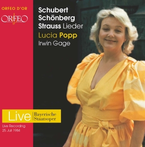 Schoenberg / Schubert / Strauss - Lieder i gruppen CD / Klassisk hos Bengans Skivbutik AB (3489968)