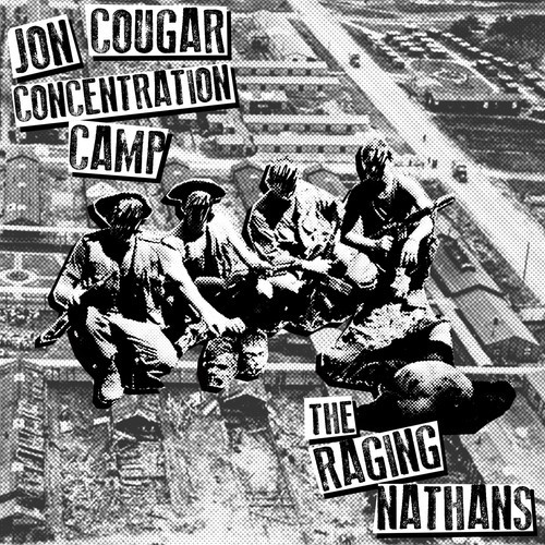 Jon Cougar Concentration Camp & The - Split 7 Inch i gruppen VINYL / Rock hos Bengans Skivbutik AB (3490576)