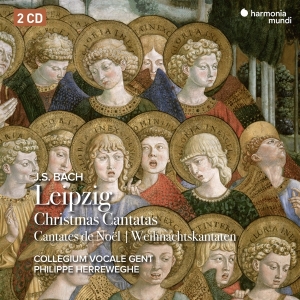 Collegium Vocale Gent & Philippe Herreweghe - J.S. Bach: Leipzig Christmas Cantatas i gruppen VI TIPSER / Julemusikk på Vinyl & CD hos Bengans Skivbutik AB (3492825)