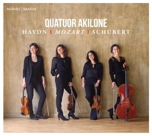 Quatuor Akilone - Haydn Mozart Schubert i gruppen Annet / hos Bengans Skivbutik AB (3492838)