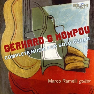 Gerhard Roberto Mompou Federico - Complete Music For Solo Guitar i gruppen CD hos Bengans Skivbutik AB (3496267)
