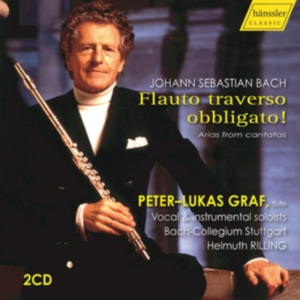 Bach J S - Flauto Traverso Obbligato! Arias Fr i gruppen CD hos Bengans Skivbutik AB (3510197)