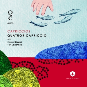 Quatuor Capriccio - Capriccios i gruppen CD hos Bengans Skivbutik AB (3522525)