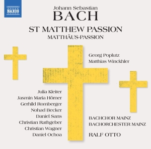 Bach J S - St Matthew Passion (Matthäus-Passio i gruppen CD hos Bengans Skivbutik AB (3527978)