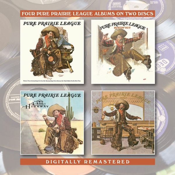 Pure Prairie League - P.P.L./Bustin' Out/Two Lane Highway i gruppen CD / Toppselgere hos Bengans Skivbutik AB (3530719)