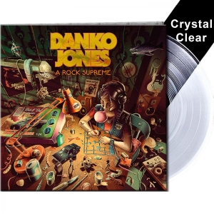 Danko Jones - A Rock Supreme (Crystal Clear Vinyl i gruppen Minishops / Danko Jones hos Bengans Skivbutik AB (3530925)