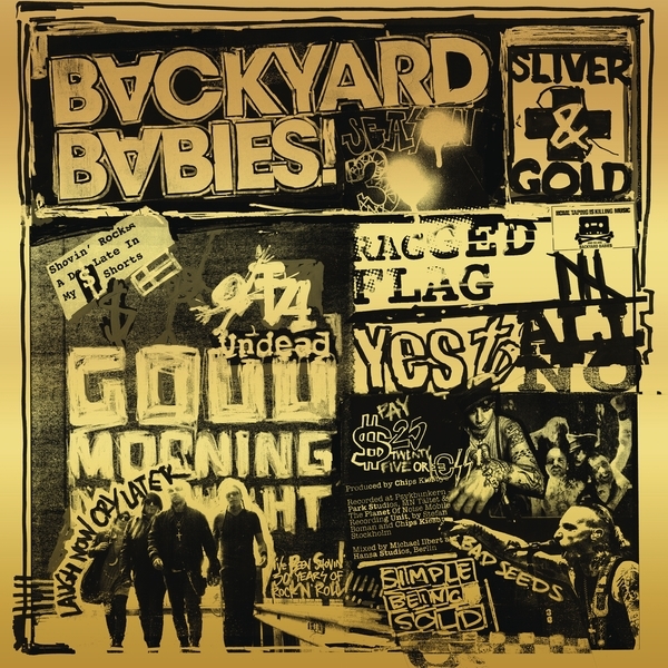 Backyard Babies - Sliver And Gold i gruppen VINYL / Rock hos Bengans Skivbutik AB (3531145)