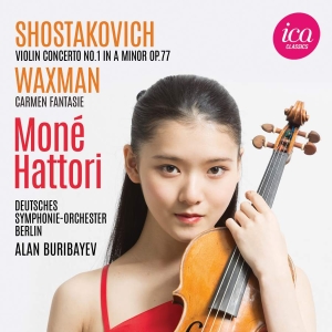 Shostakovich Dmitry Waxman Franz - Violin Concerto No. 1 & Carmen Fant i gruppen CD hos Bengans Skivbutik AB (3532457)