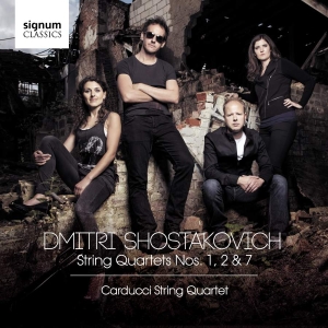 Shostakovich Dmitry - String Quartets Nos. 1, 2 & 7 i gruppen CD hos Bengans Skivbutik AB (3532499)