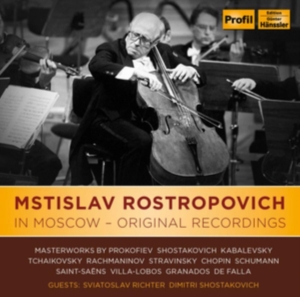 Various - Mstislav Rostropovich In Moscow - O i gruppen CD hos Bengans Skivbutik AB (3532518)