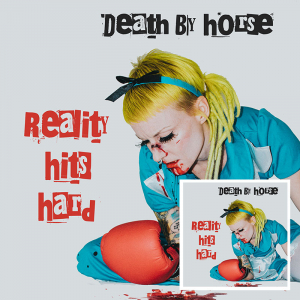 Death By Horse - Reality Hits Hard i gruppen VINYL / Rock hos Bengans Skivbutik AB (3533125)