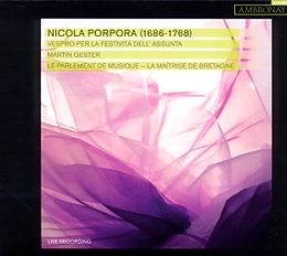 Porpora - Vespro Per La Festivita i gruppen CD hos Bengans Skivbutik AB (3552084)