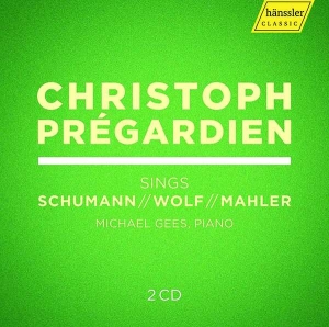 Schumann Robert Wolf Hugo Mahle - Christoph Prégardien Sings Schumann i gruppen CD hos Bengans Skivbutik AB (3552154)