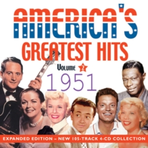 Various Artists - America's Greatest Hits 1951 - Expa i gruppen CD hos Bengans Skivbutik AB (3558623)