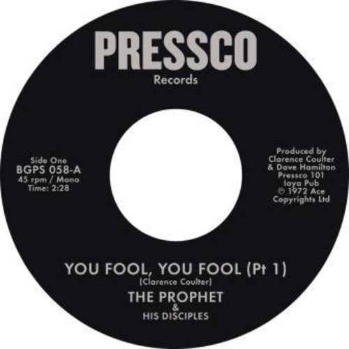 Prophet And His Desciples - You Fool, You Fool i gruppen VINYL / RNB, Disco & Soul hos Bengans Skivbutik AB (3559603)