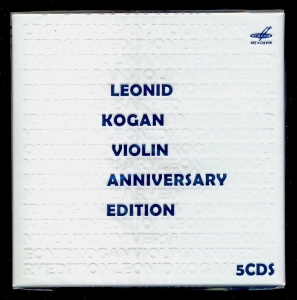 Various - Leonid Kogan. Anniversary Edition ( i gruppen CD / Klassisk hos Bengans Skivbutik AB (3566092)
